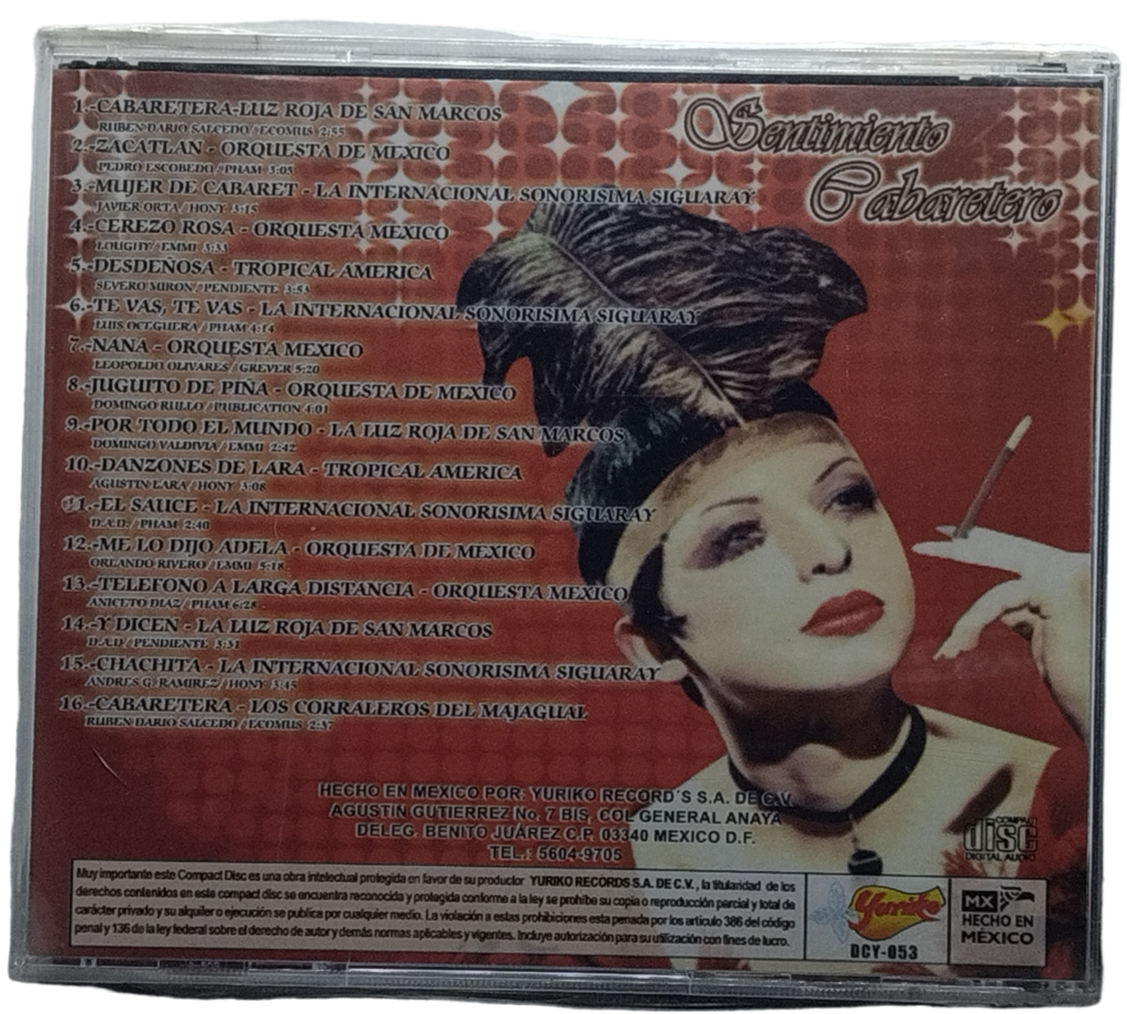 Varios - Sentimiento Cabaretero