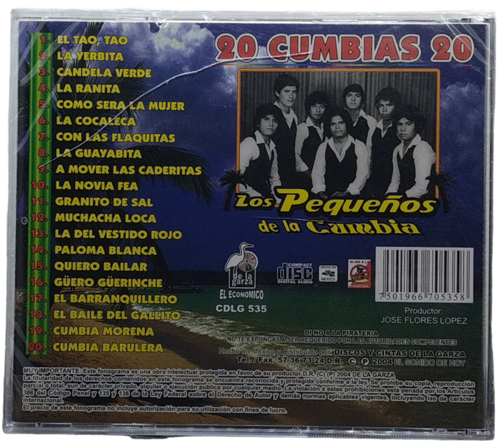 Los Pequeños De La Cumbia - 20 Cumbias 20 Con