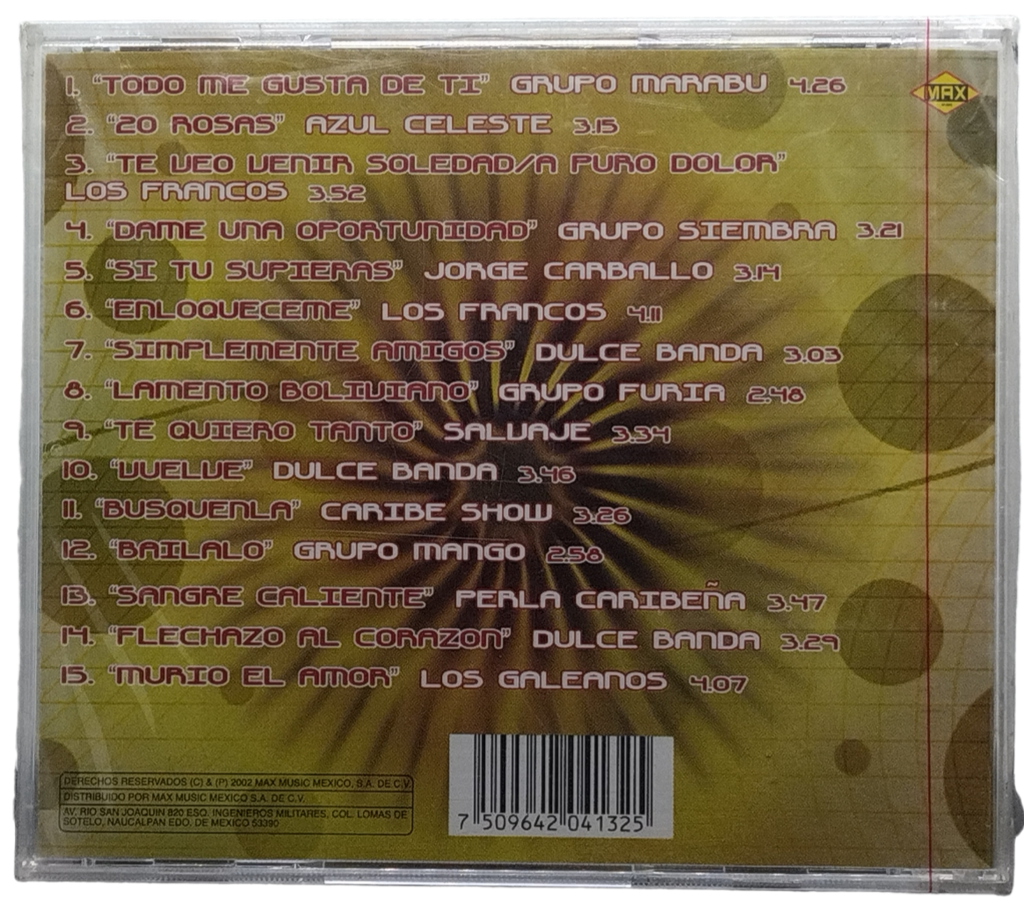 Varios - 15 Grandes Exitos En Cumbia