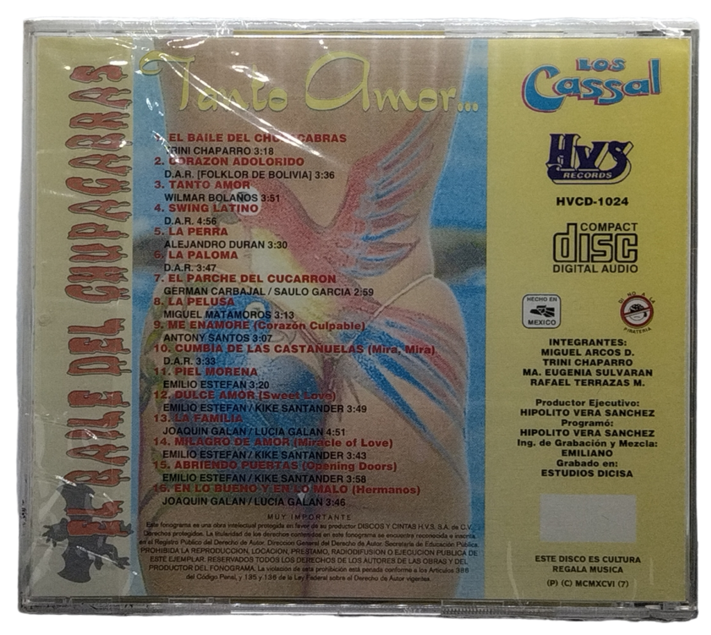 Los Cassal - Tonto Amor - El Baile Del Chupacabras