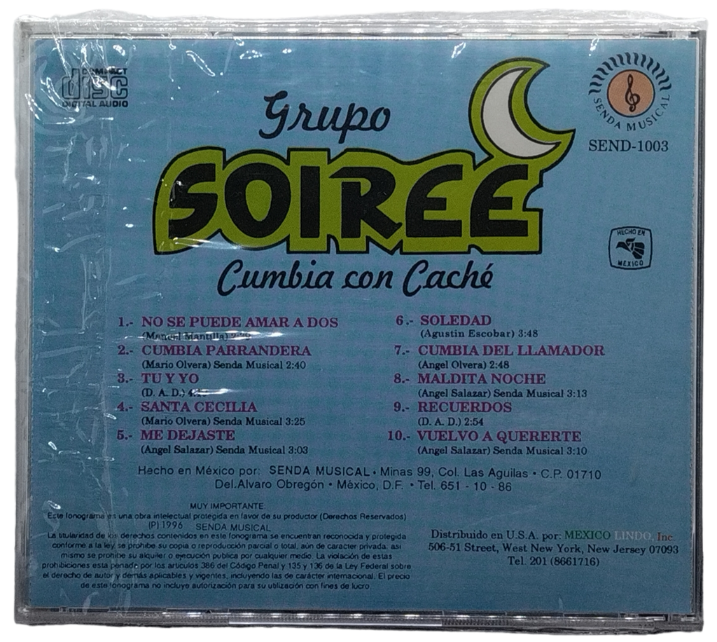 Grupo Soiree - Cumbia Con Cache