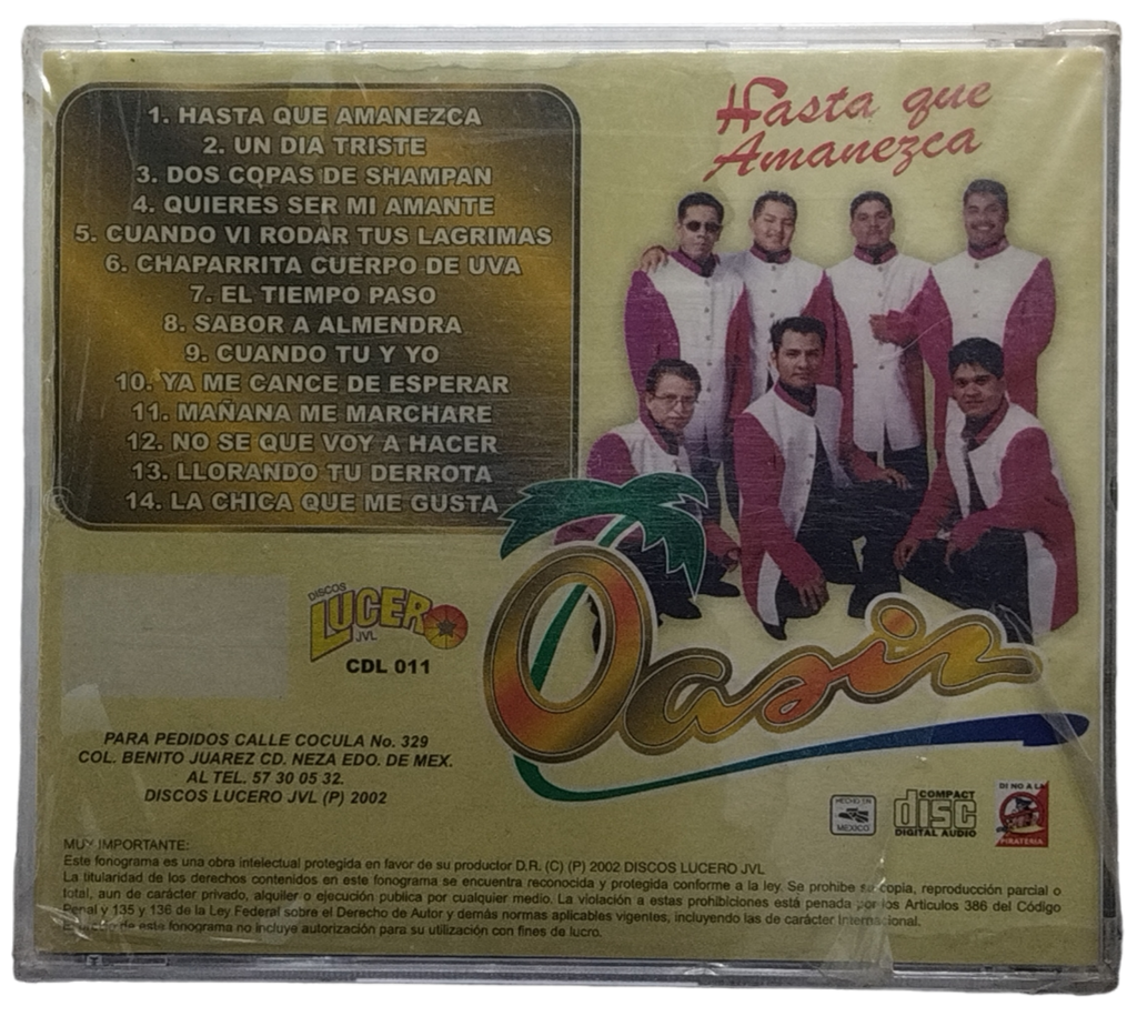 Oasis - Hasta Que Amanezca