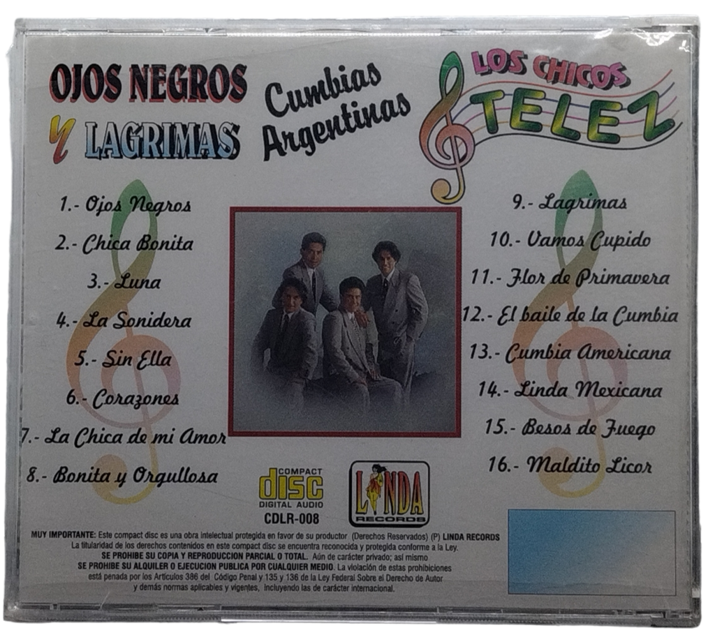 Los Chicos Telez - Ojos Negros Y Lagrimas