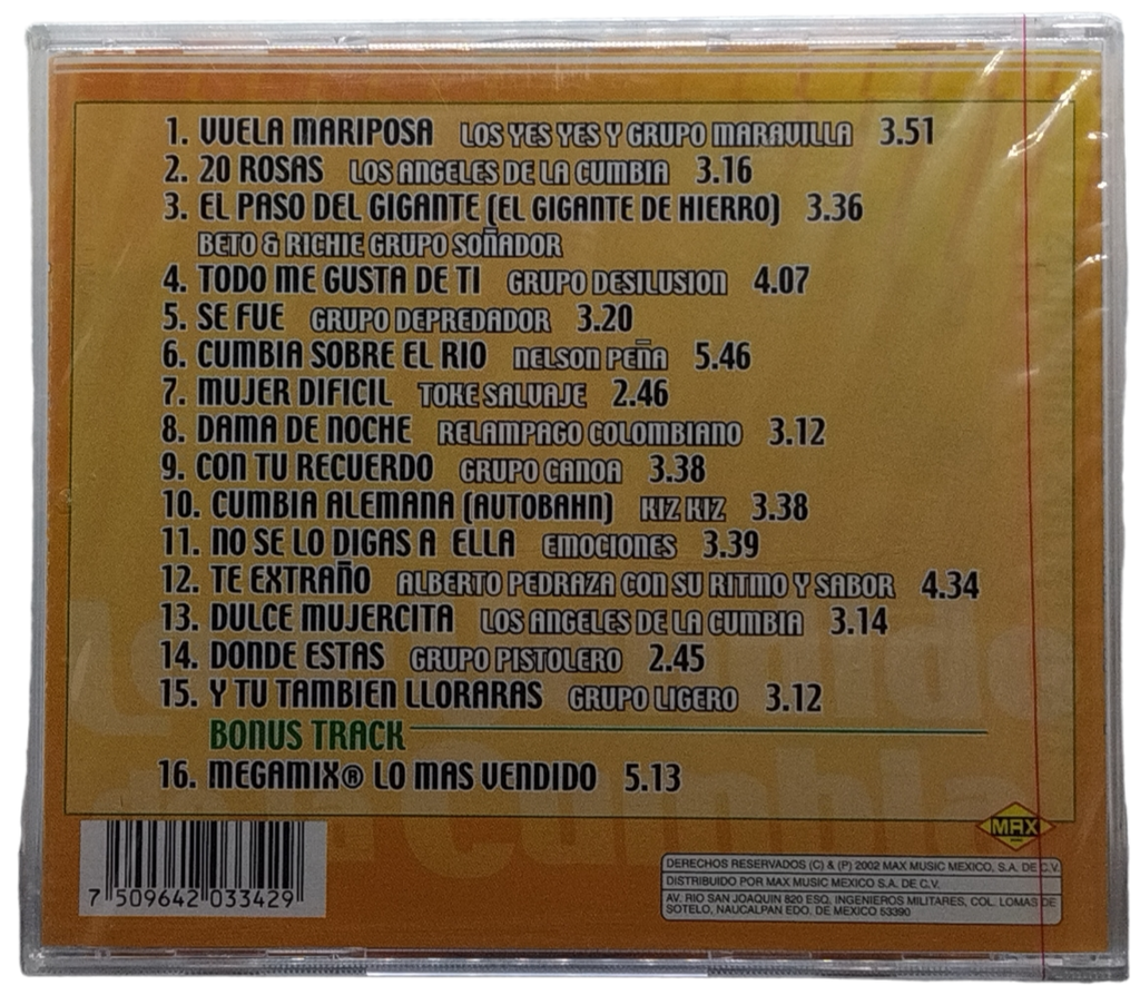 Varios - Lo Mas Vendido De La Cumbia 2002