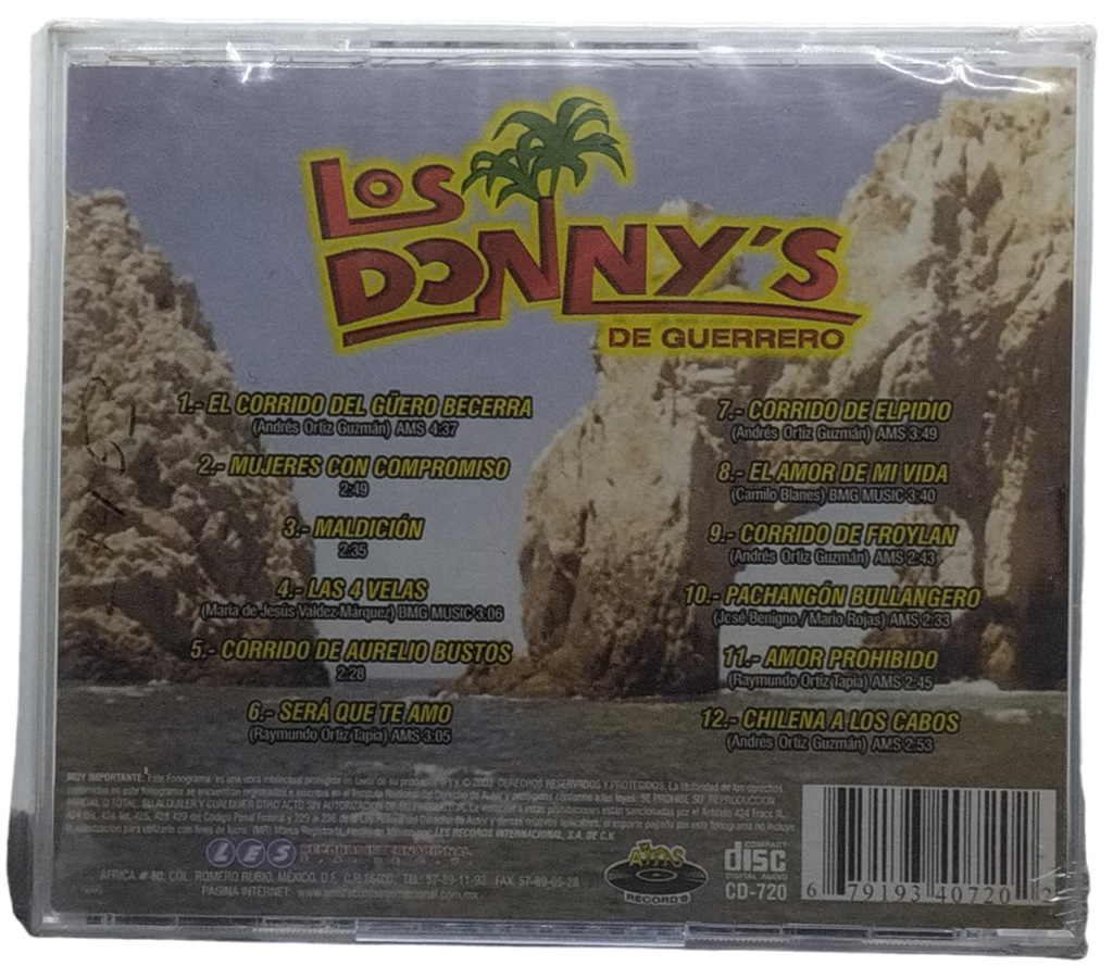 Los Donnys De Guerrero - El Corrido Del Güero Becerra