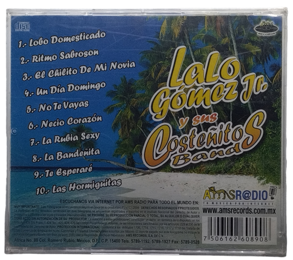 Lalo Gomez J.R Y Sus Costeños - Lobo Domesticado