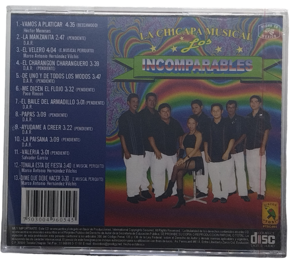 Los Incomparables - El Baile Del Armadillo