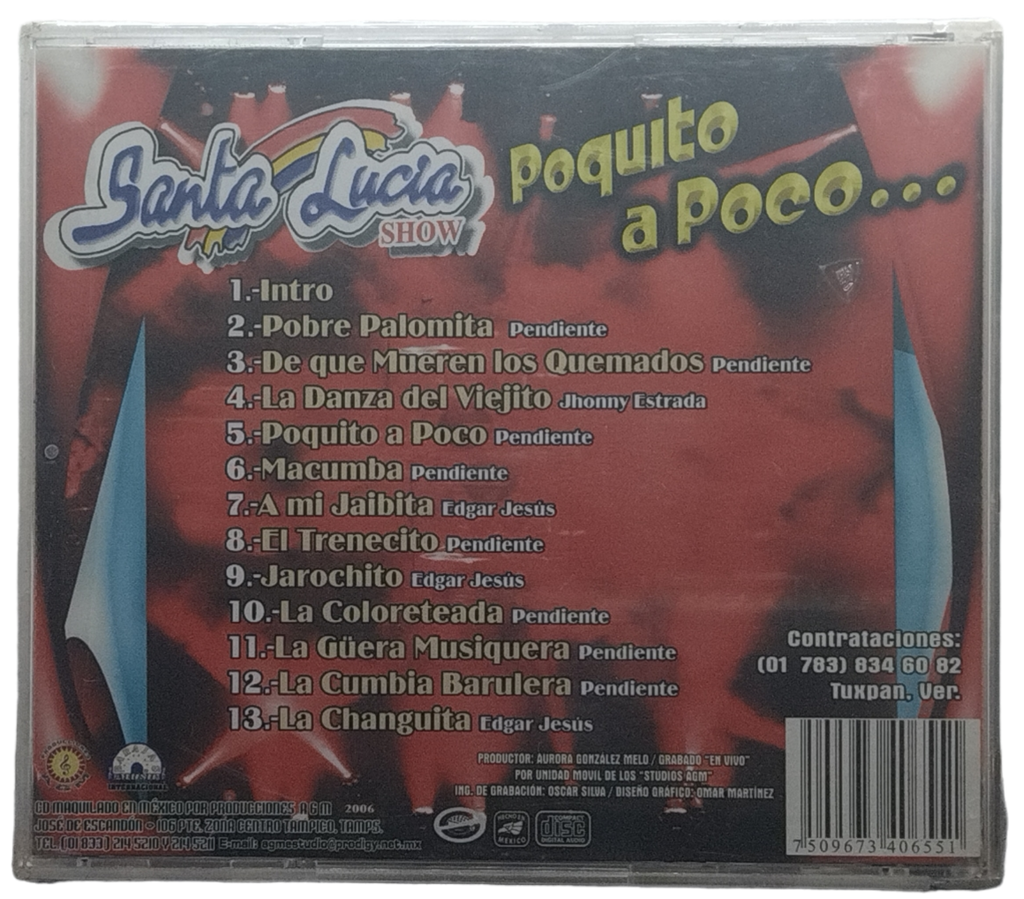 Santa Lucia Show - Poquito A Poco En Vivo