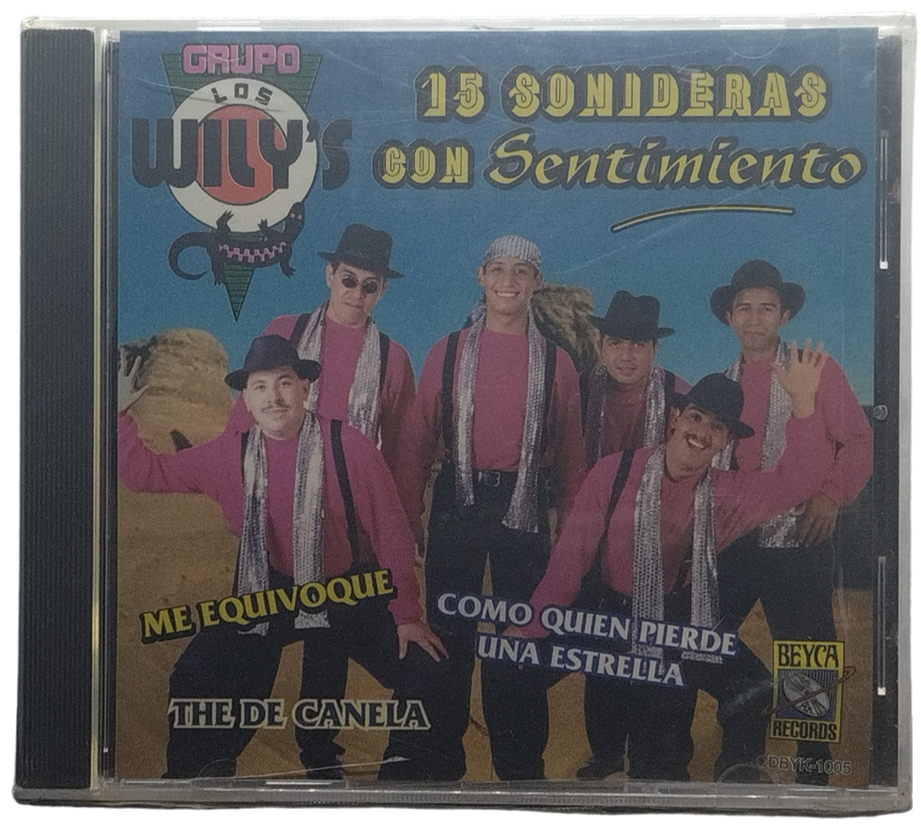 Grupo Los Wily's - 15 Sonideras Con Sentimiento