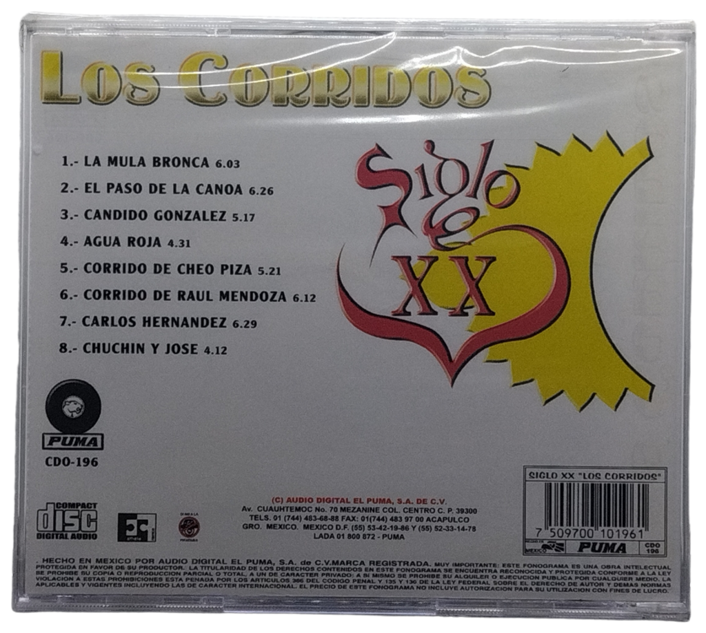 Siglo Xx - Los Corridos