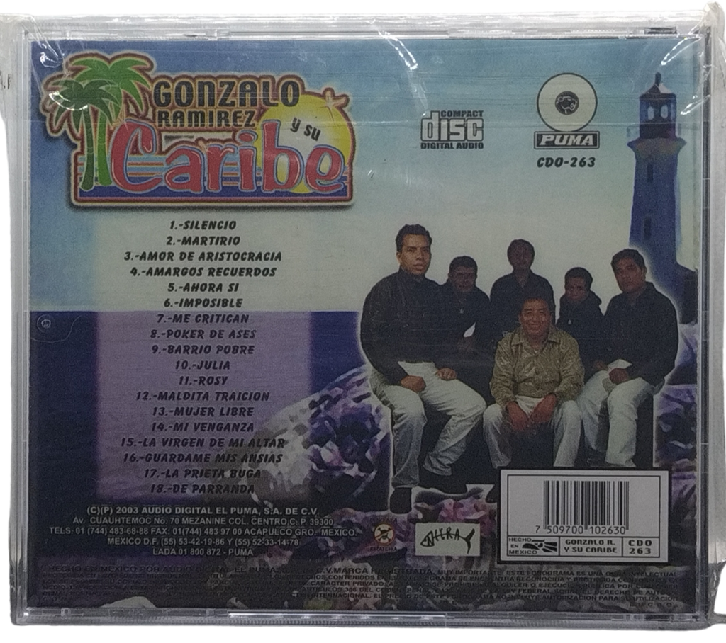 Gonzalo Ramirez Y Su Caribe - 18 Bonitas Del Recuerdo
