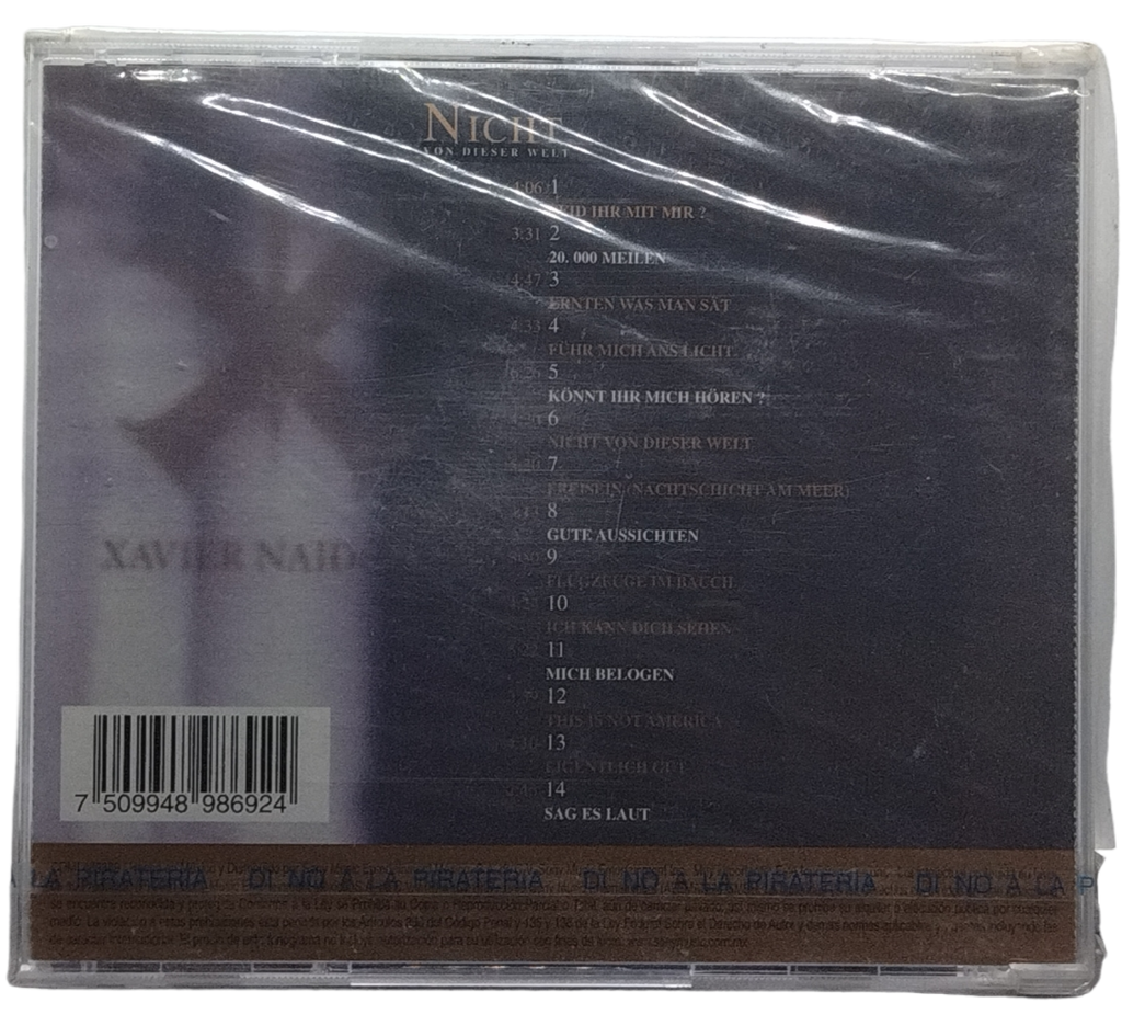Xavier Naidoo - Nicht Von Dieser Welt