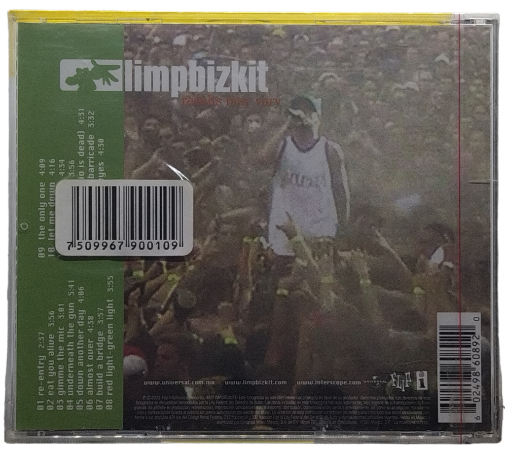 Limp Bizkit - Results May Vary