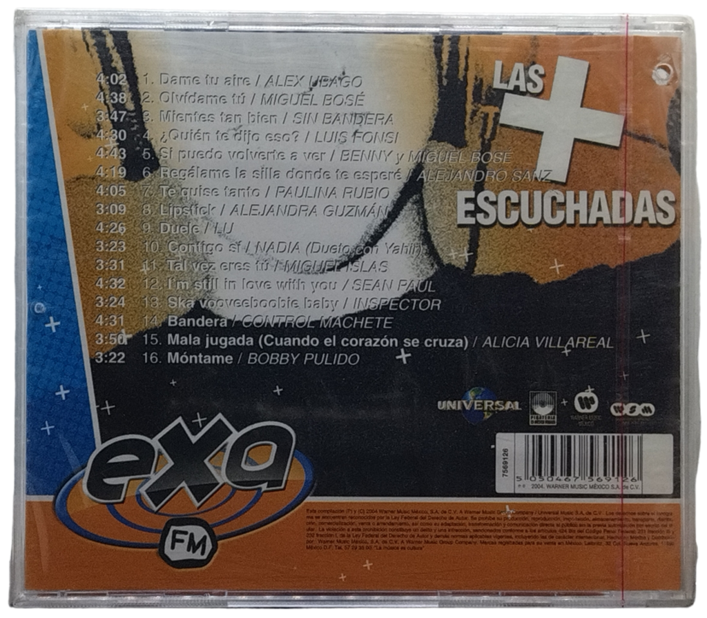 Varios - Las Mas Escuchadas Exa Fm