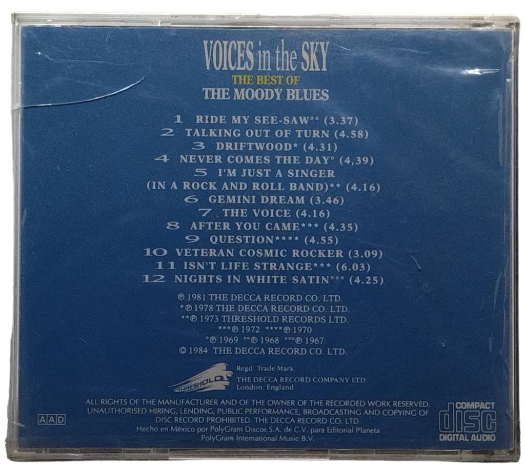 Varios - The Best Of Voices In The Sky