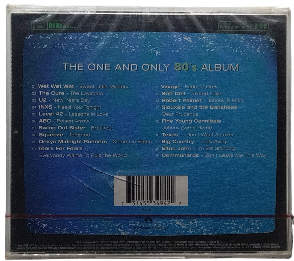 Varios - The One And Only 80's Album