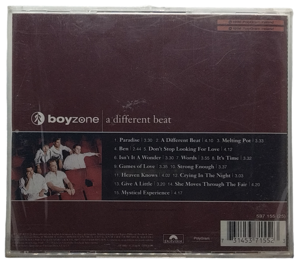 Boy Zone - A Different Beat