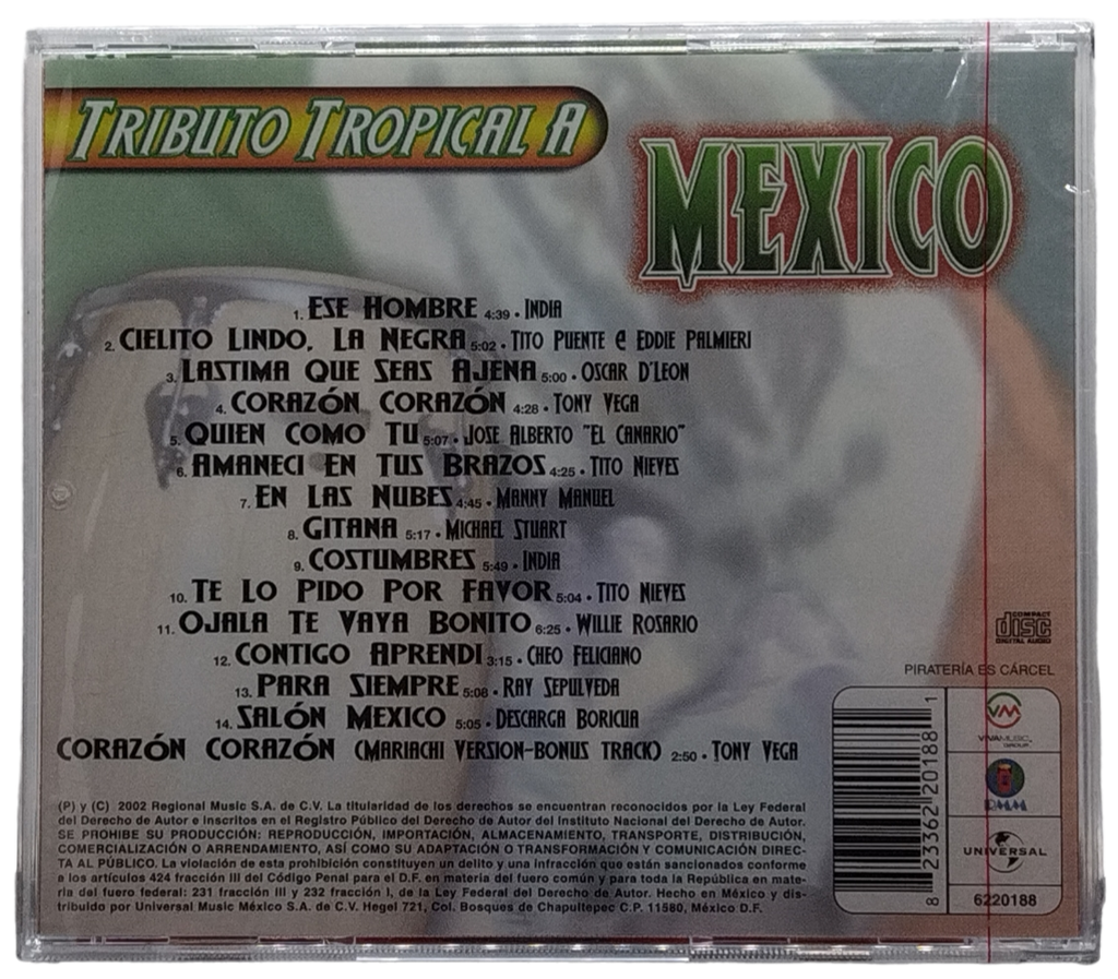 Varios - Tributo Tropical A Mexico