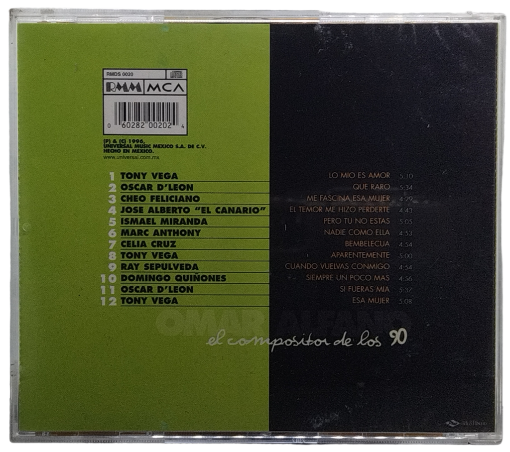Varios - El Compositor De Los 90 Omar Alfanno
