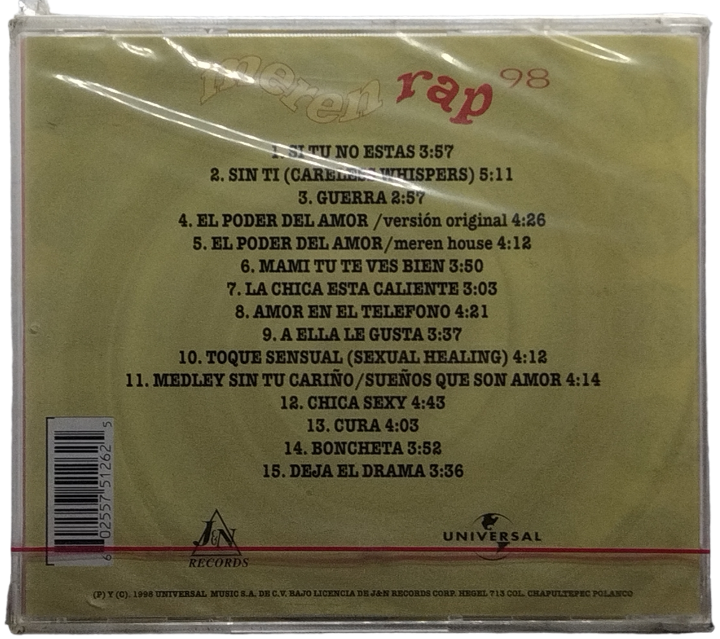 Varios - Meren Rap 98
