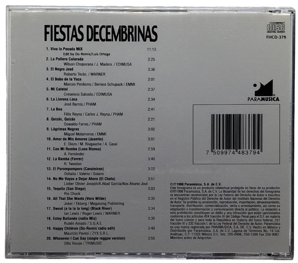 Varios - Fiestas Decembrinas