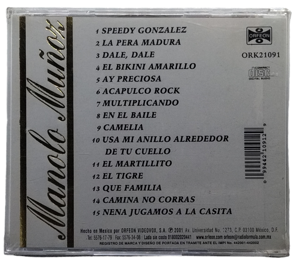 Manolo Muñoz - Idolos Del Rock Argentino
