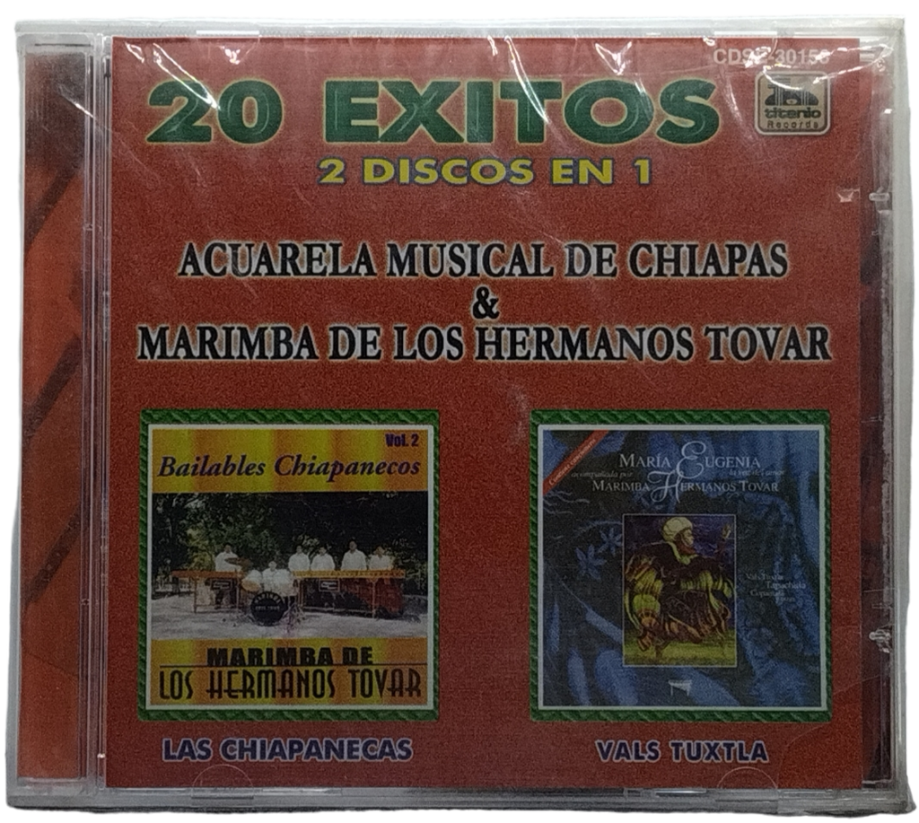 Marimba Acuarela Musical - 20 Exitos