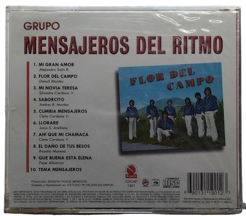 Grupo Mensajeros Del Ritmo - Flor Del Campo