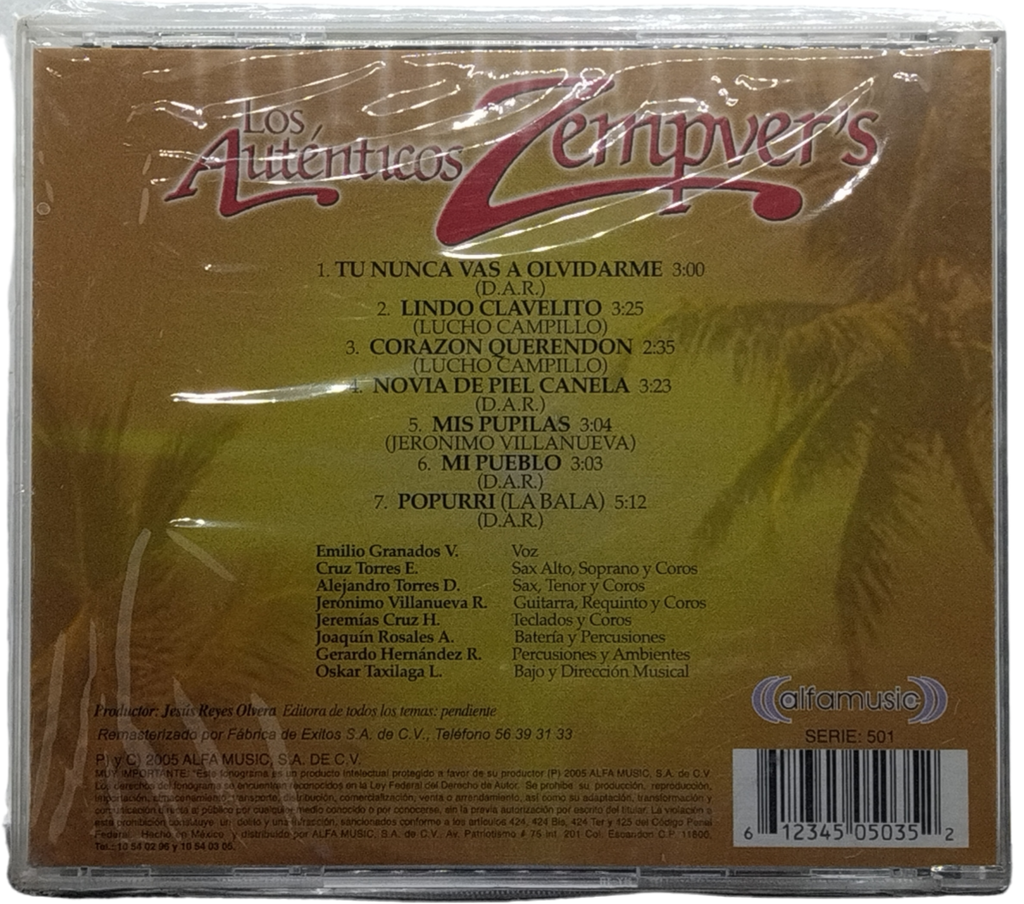 Los Zempuers - Tu Nunca Vas A Olvidarme