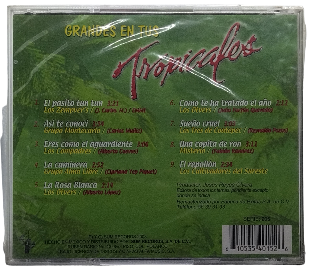 Varios - Grandes En Tus Tropicales