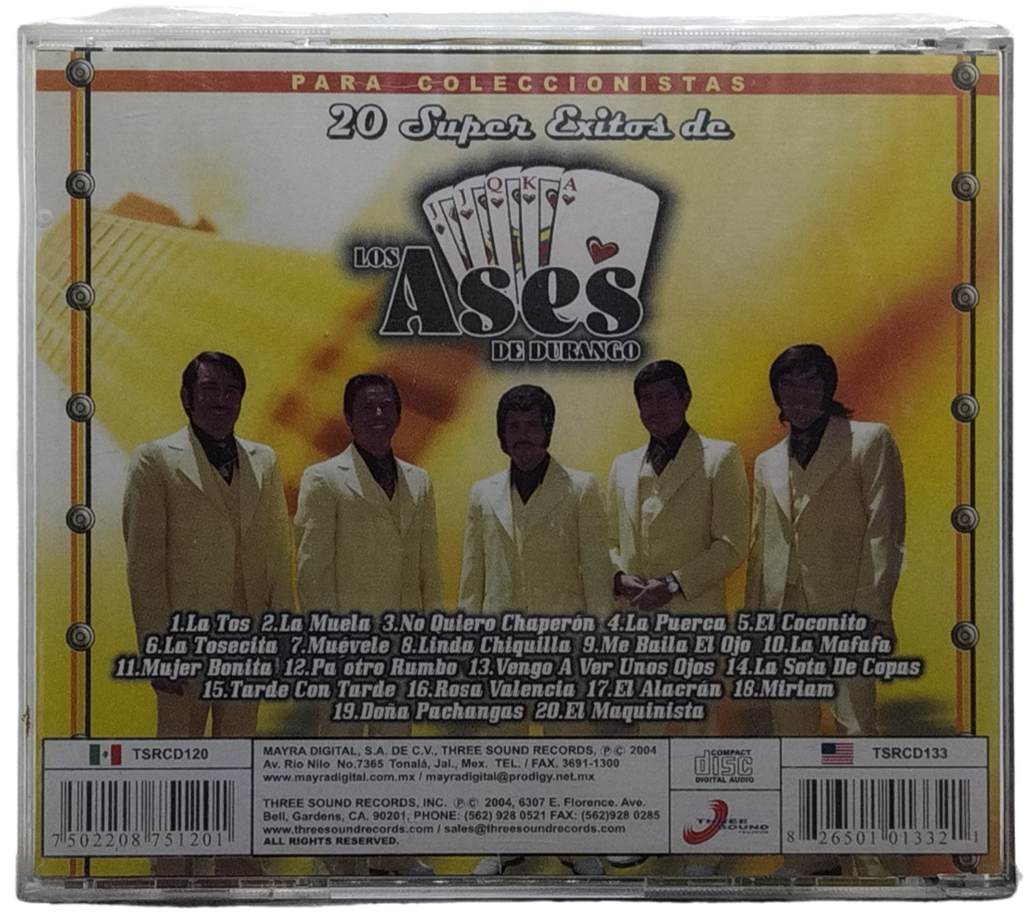Los Ases De Durango - 20 Super Exitos