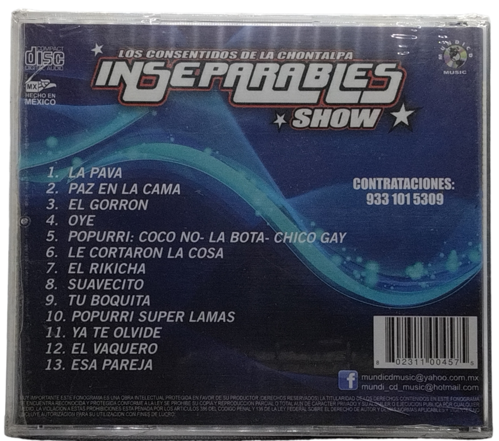 Inseparables Show - La Pava