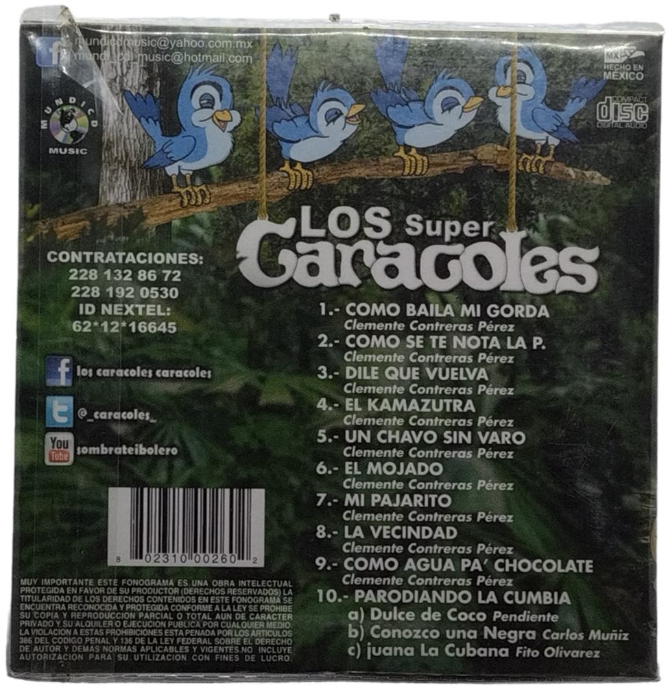 Los Caracoles - Mi Pajarito