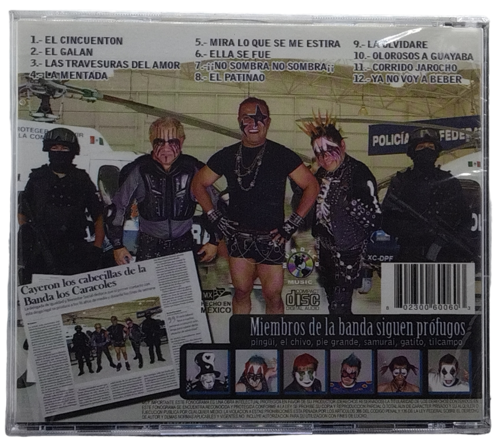 Los Caracoles - Los 9 Mas Buscados