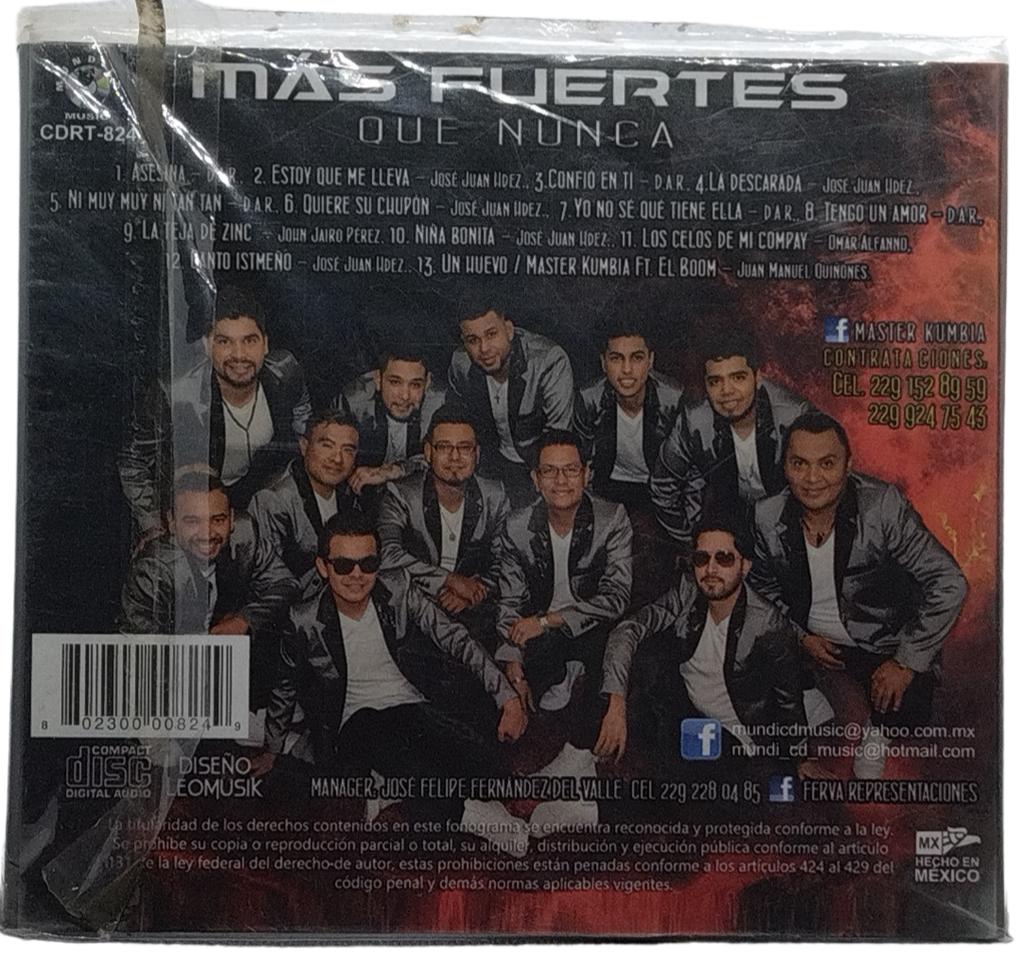 Master Kumbia - Mas Fuertes Que Nunca
