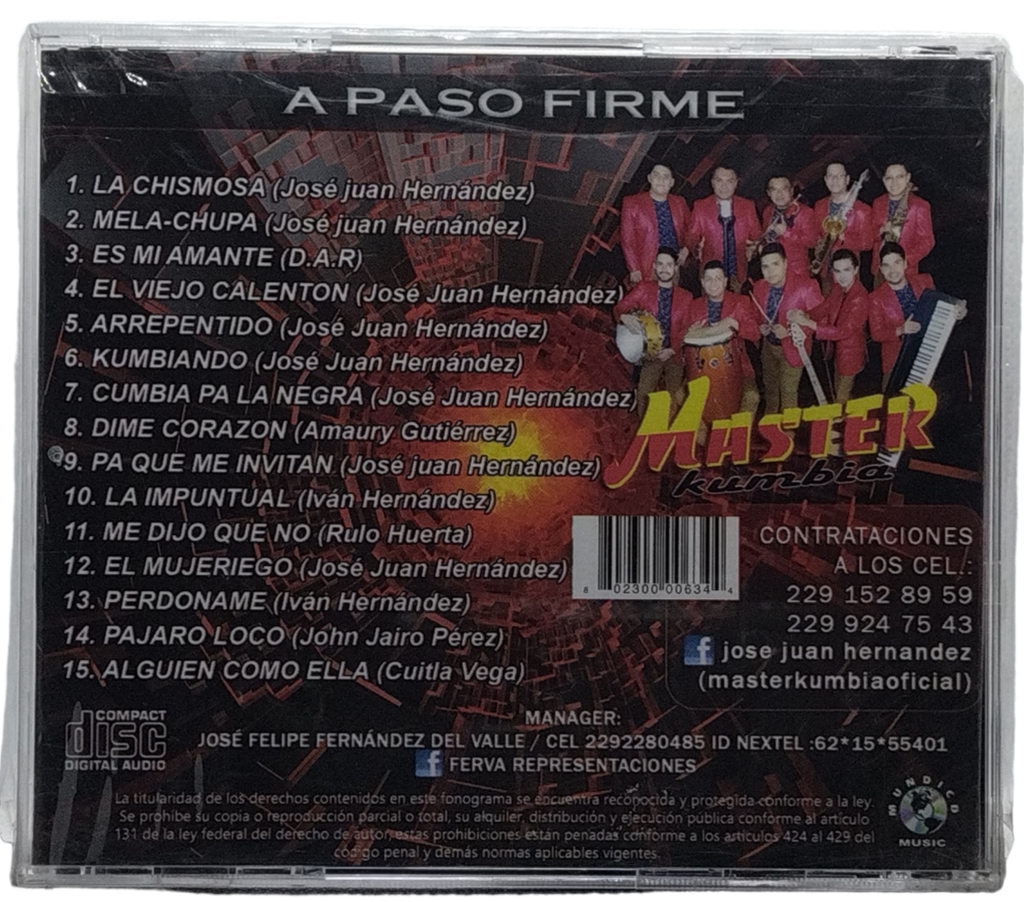 Master Kumbia - A Paso Firme