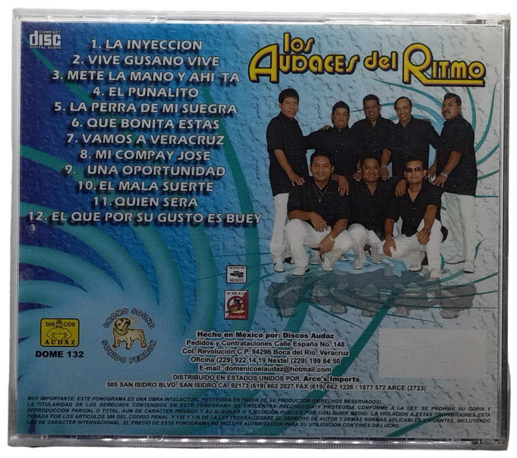 Los Audaces Del Ritmo - Mete La Mano Y Ahi Ta