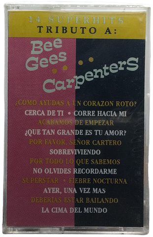 Beegees Y Carpenters - 14 Super Hits Tributo A