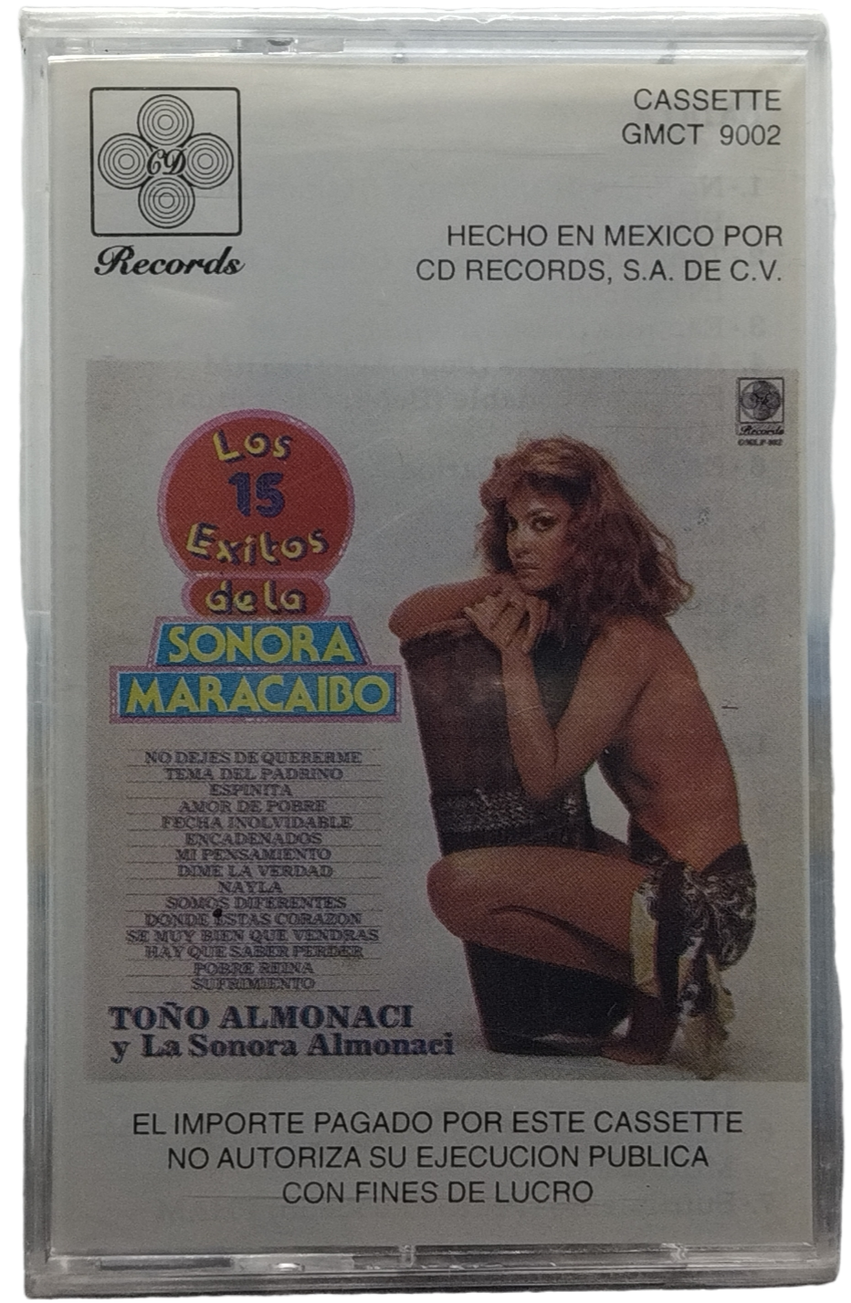 Toño Almonaci Y La Sonora Almonaci - Los 15 Exitos De La Sonora Maracaibo
