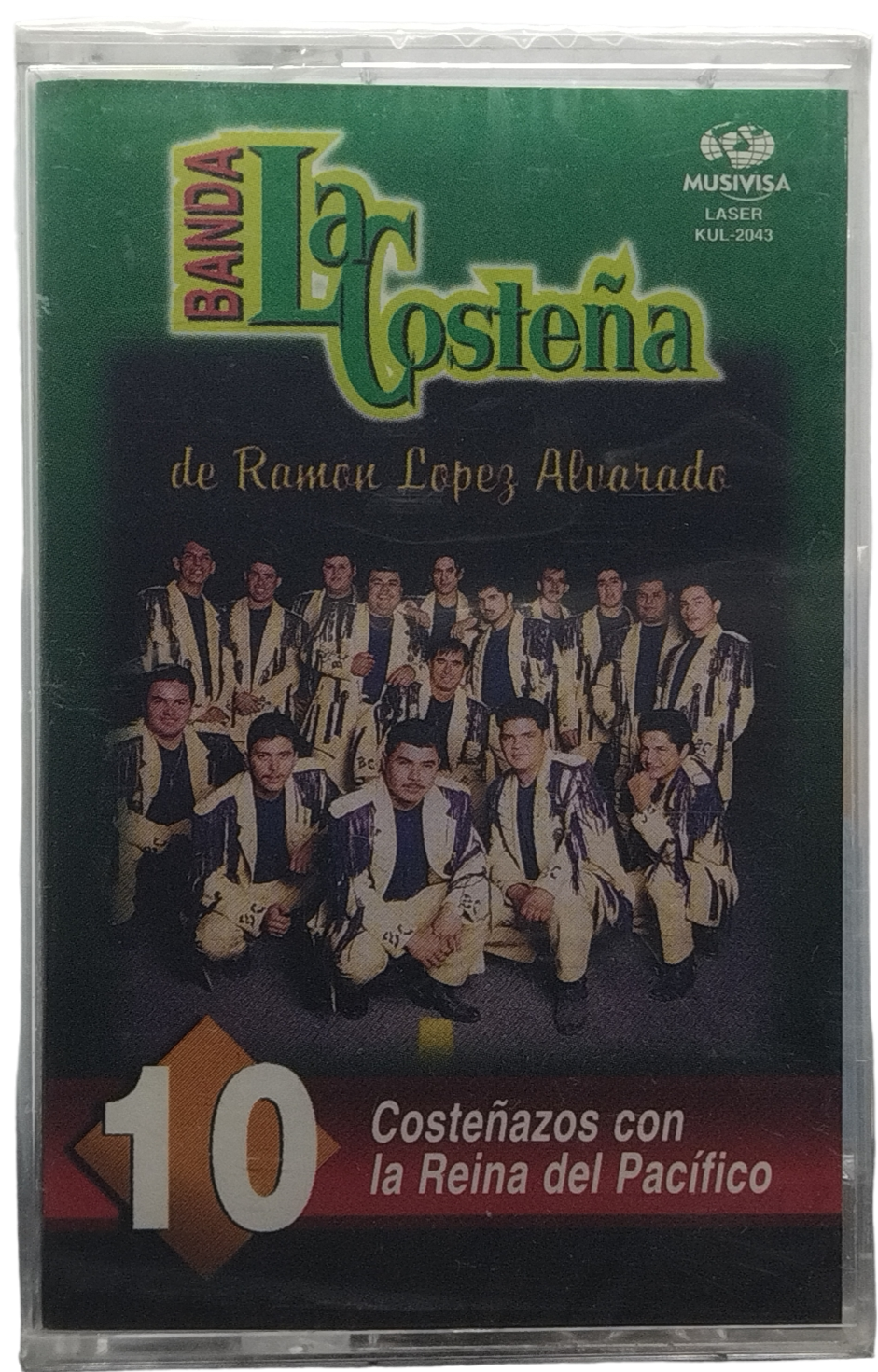 Banda La Costeña De Ramon Lopez Alvarado - 10 Costeñazos Con La Reina Del Pacifico