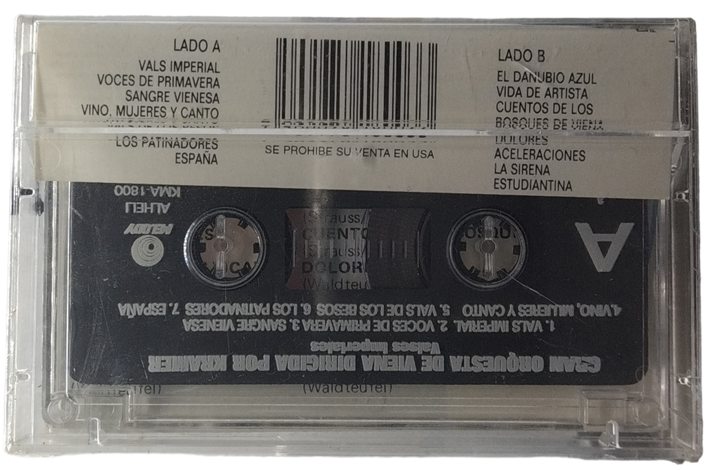 Gran Orquesta De Viena Dirigida Por Kramer - Valses Imperiales