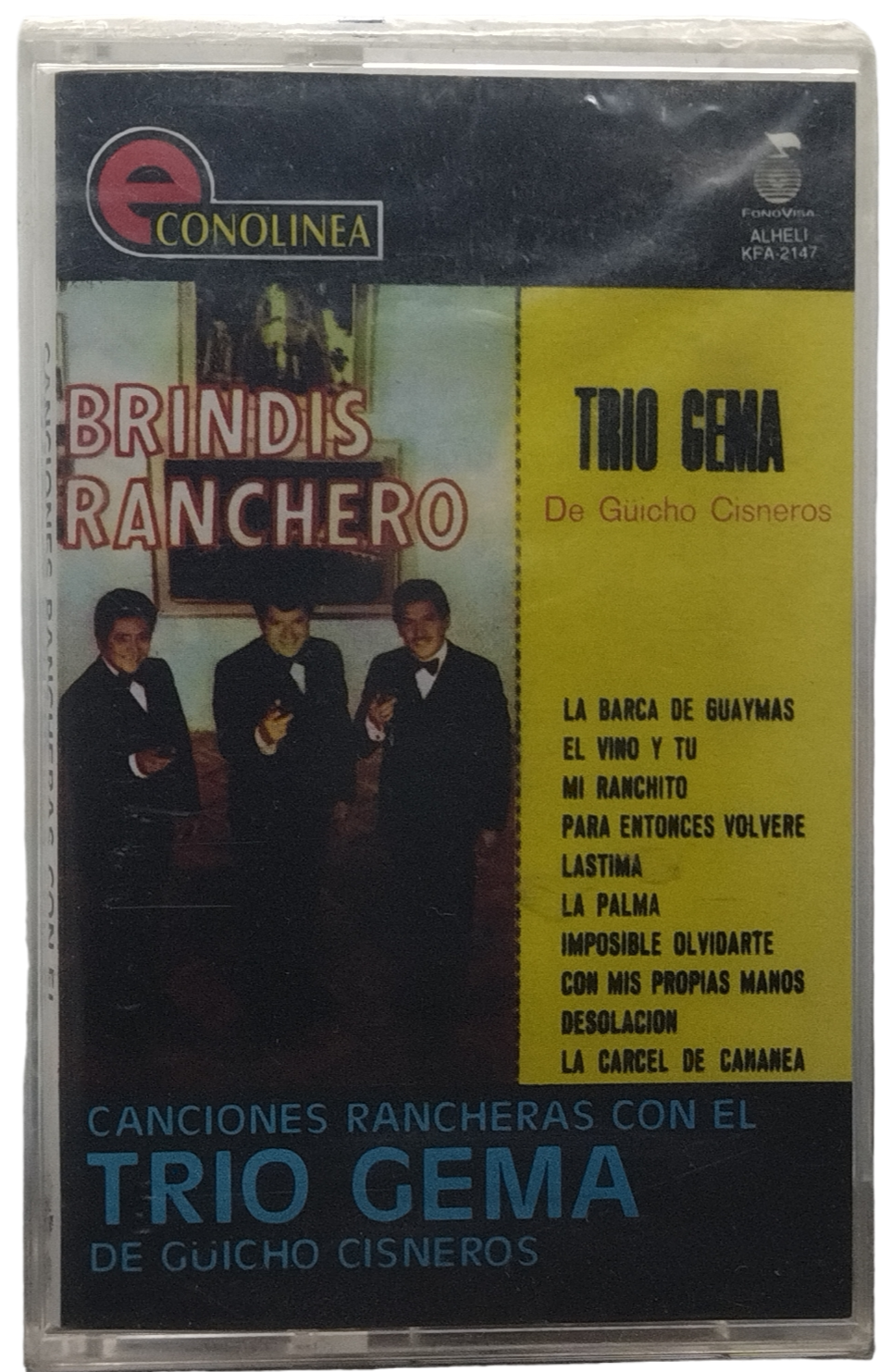 Trio Gema De Guicho Cisneros - Brindis Ranchero - Canciones Rancheras Con El