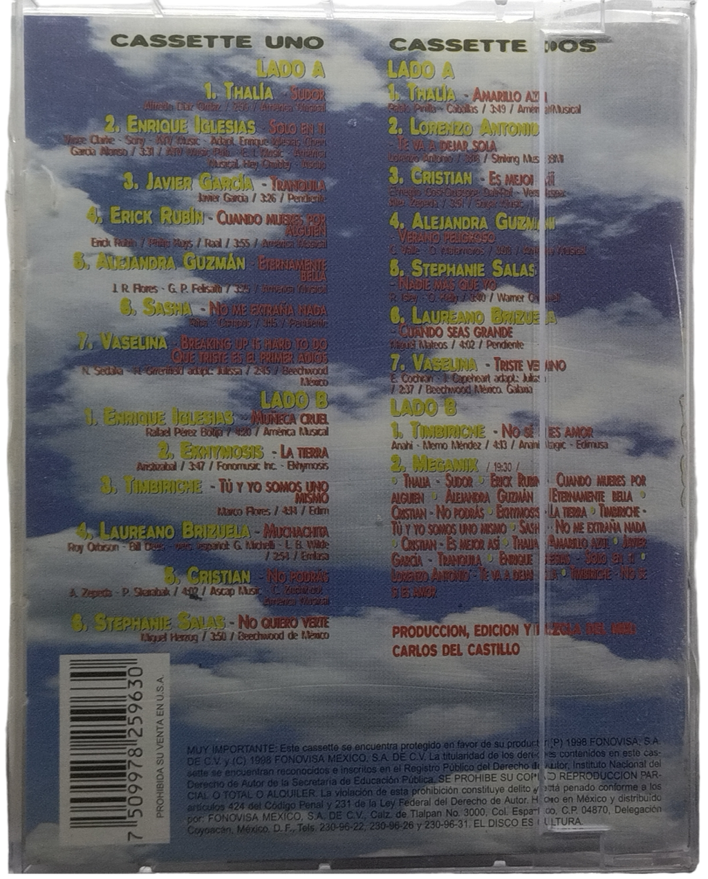 Varios Artistas - No Podras Parar - Pop Music