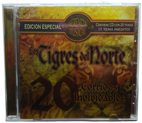Los Tigres Del Norte - 20 Corridos Inolvidables