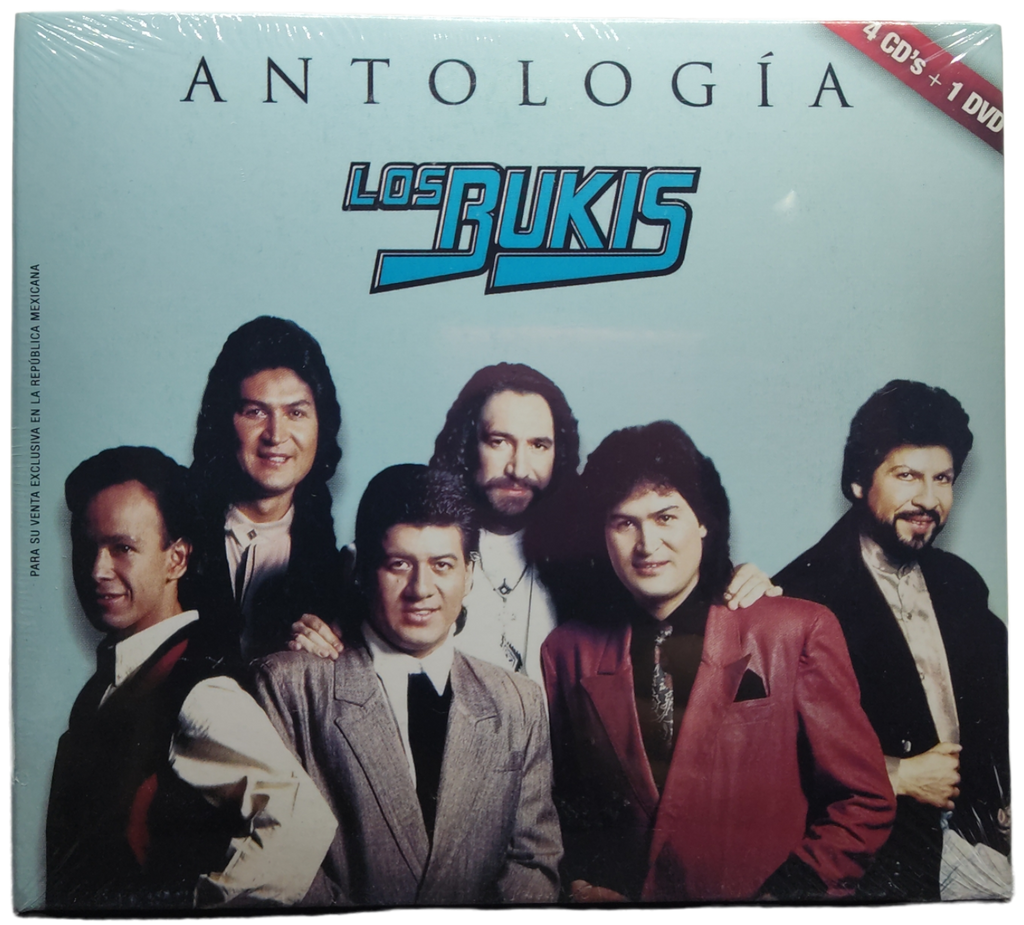LOS BUKIS - ANTOLOGIA 4 CDS Y 1DVD
