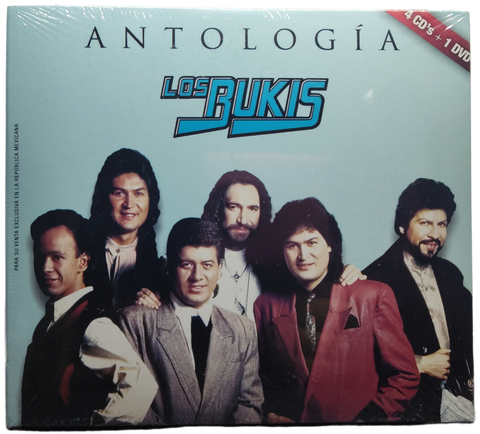 LOS BUKIS - ANTOLOGIA 4 CDS Y 1DVD