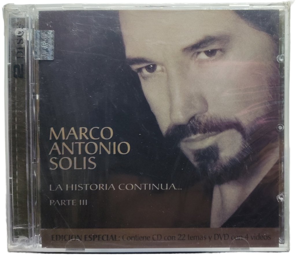 Marco Antonio Solis - La Historia Continua Parte 3 (Cd + Dvd)