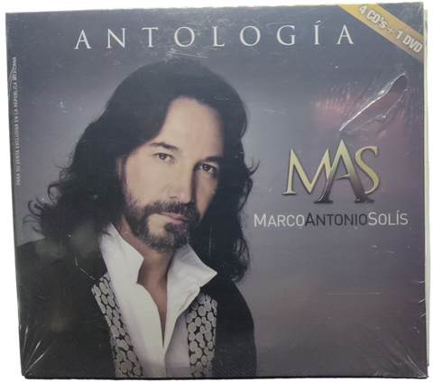 MARCO ANTONIO SOLIS - ANTOLOGIA 4 CDS Y 1DVD