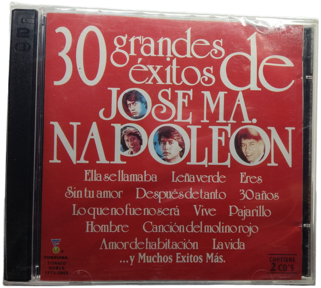 Jose Maria Napoleon - 30 Grandes Exitos 2 Cd's
