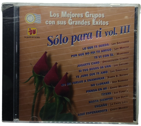 Varios Grupos - Solo Para Ti Vol. Iii